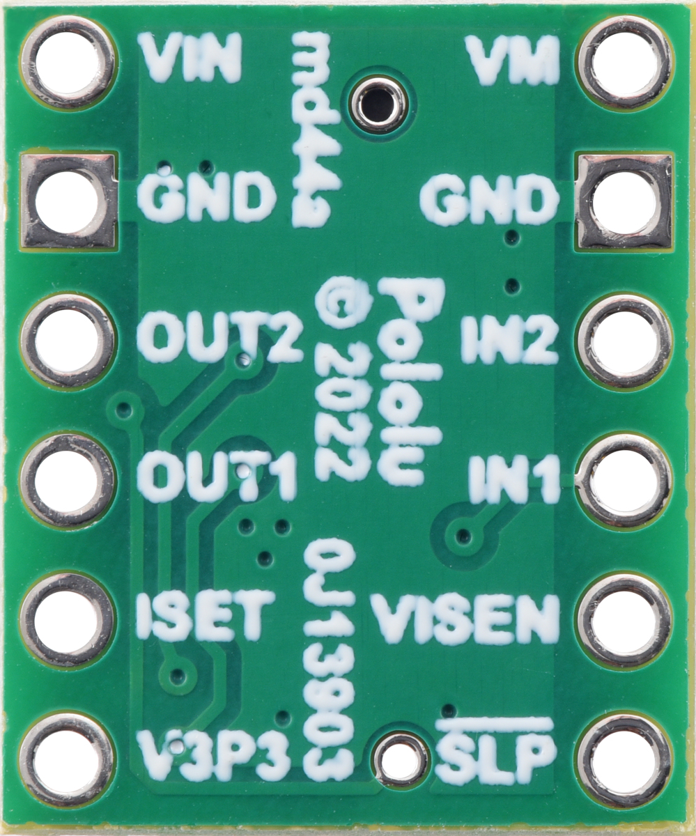 Brushed DC Motor Driver Board for SimpleDCC/Arduino, 1.2V - 22V