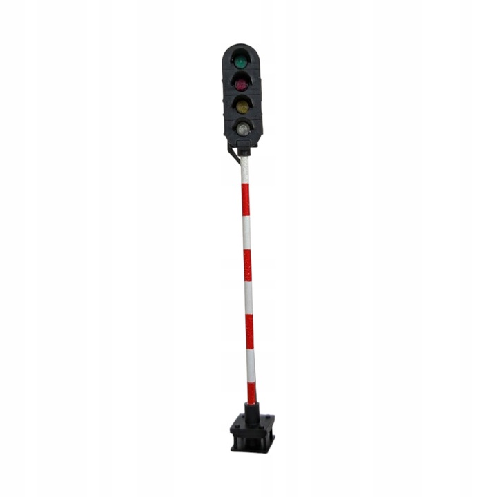 4 Aspect Railway Signal, Polish Railways, Custom Colors