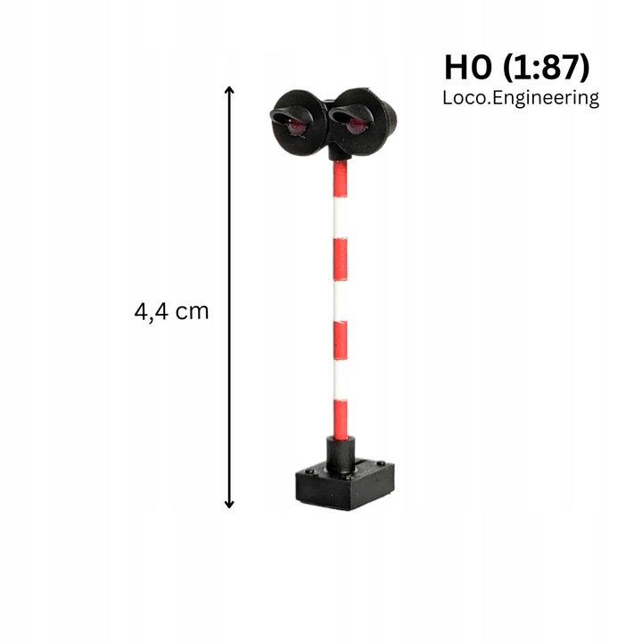 Level crossing signal, scale H0, Polish Railways